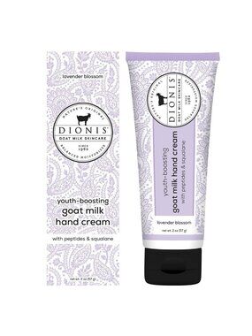 Dionis Goat Milk Lavender Blossom Youth Boosting Hand Cream 2oz - NIB